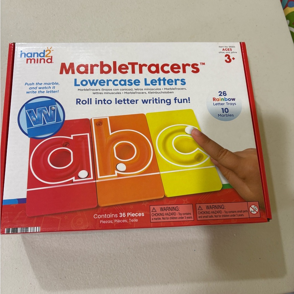 Brand new (just have two and won’t use two). Great for Pre-K and K.